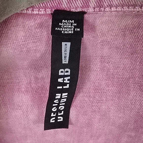 Lord & Taylor Pink Jean Jacket - Picture 4 of 4